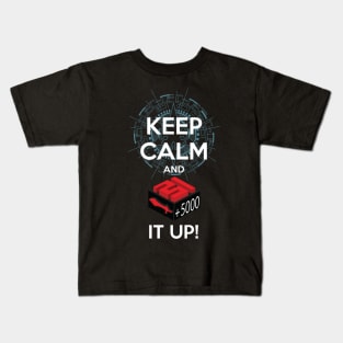 Keep Calm and Draw it Up Kids T-Shirt